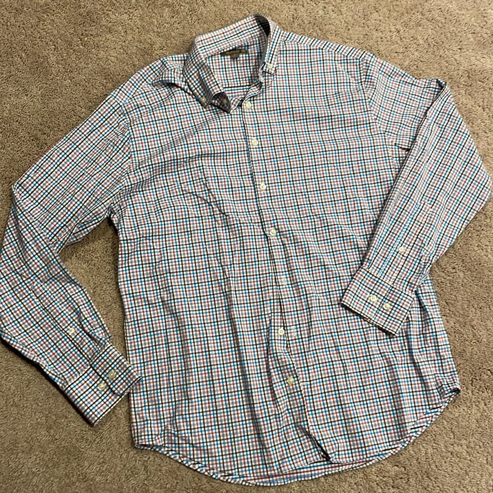 Peter Millar button down shirt, size large